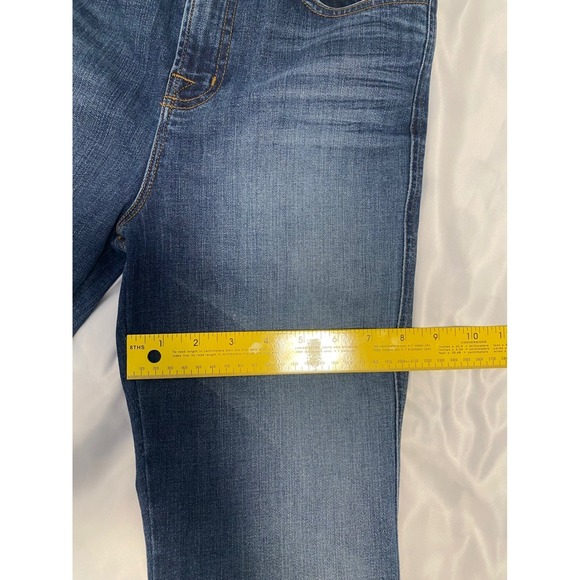 J Brand Women's Bootcut Flare Jeans Size 27 Stretch Denim Mid Rise Long Inseam - Picture 11 of 12